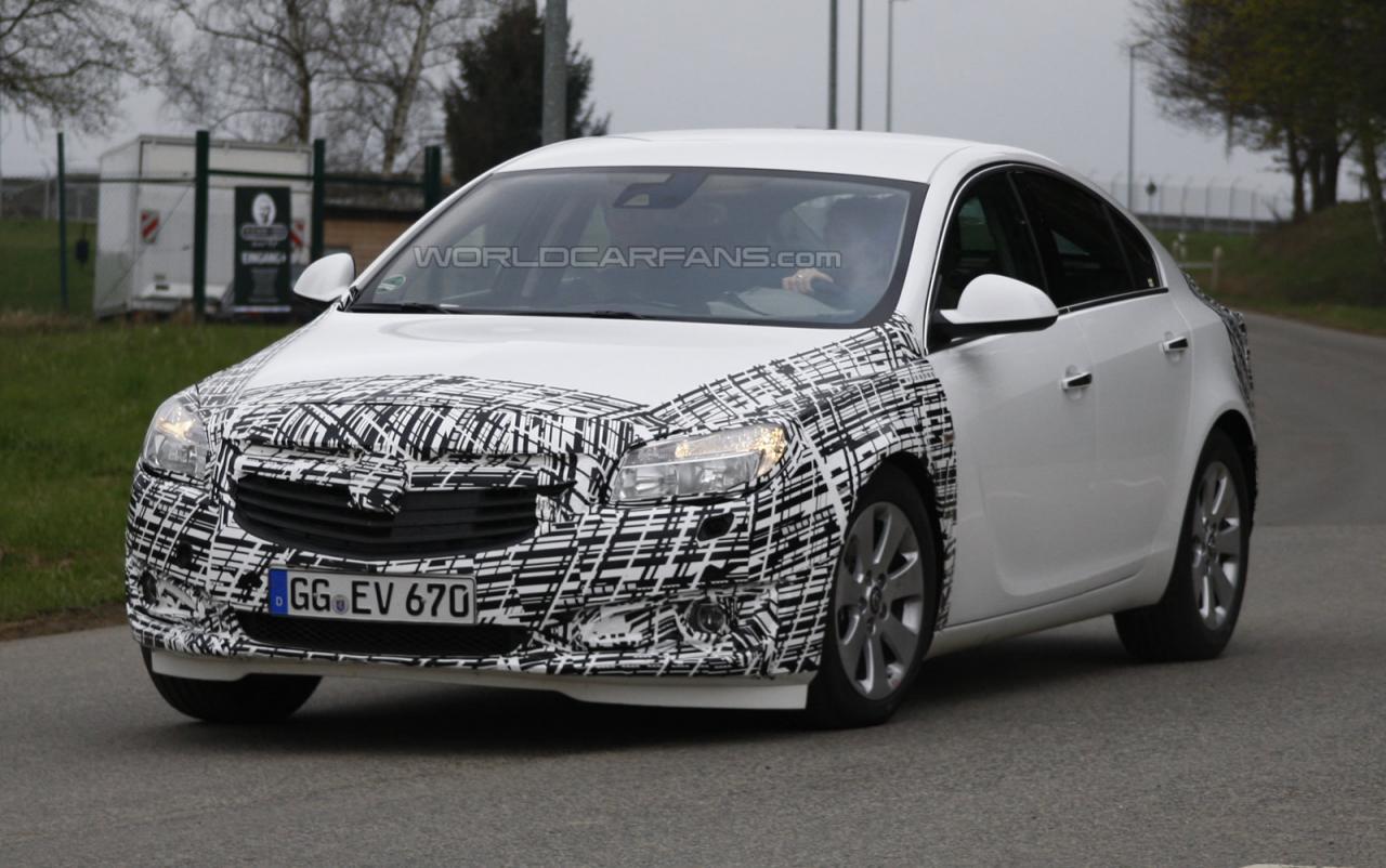 Opel Insignia 2013 - zdjcia szpiegowskie