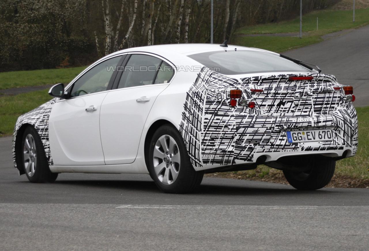 Opel Insignia 2013 - zdjcia szpiegowskie