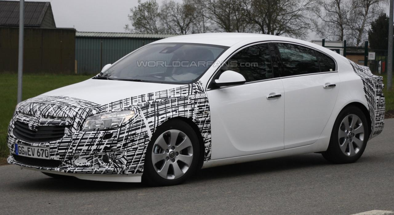 Opel Insignia 2013 - zdjcia szpiegowskie