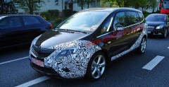 Opel Zafira - zdjcia szpiegowskie