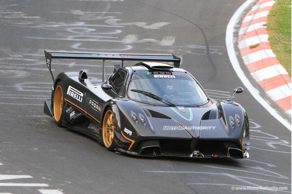 Pagani Zonda R na Nurburgringu