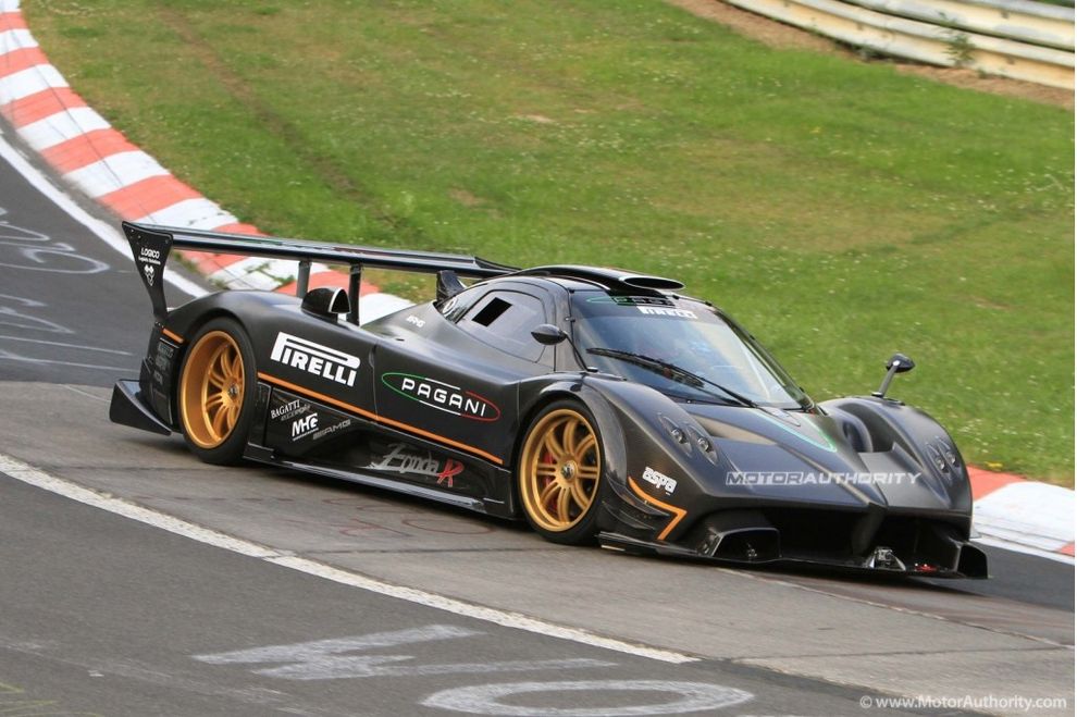 Pagani Zonda R na Nurburgringu