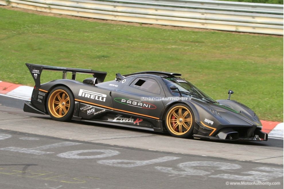 Pagani Zonda R na Nurburgringu