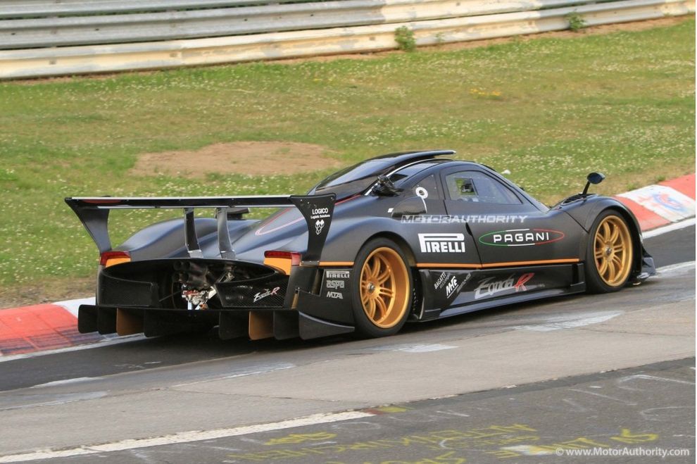 Pagani Zonda R na Nurburgringu