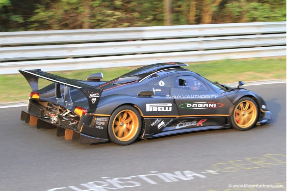 Pagani Zonda R na Nurburgringu