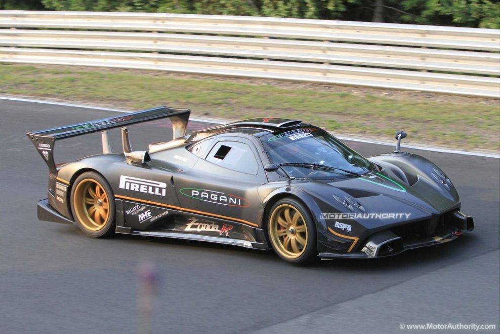 Pagani Zonda R na Nurburgringu