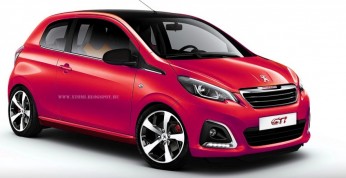 Peugeot 108 GTi - wizualizacja