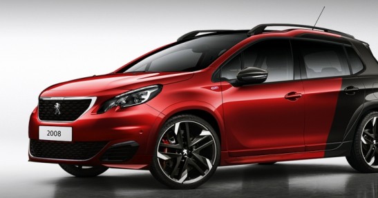 Peugeot 2008 GTi - wizualizacja