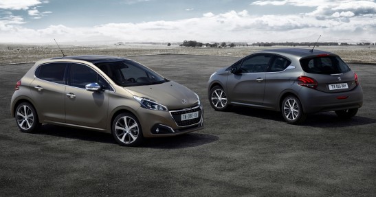Peugeot 208 z nowymi lakierami