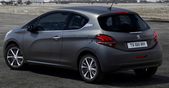 Peugeot 208 z nowymi lakierami