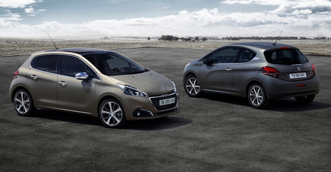 Peugeot 208 z nowymi lakierami