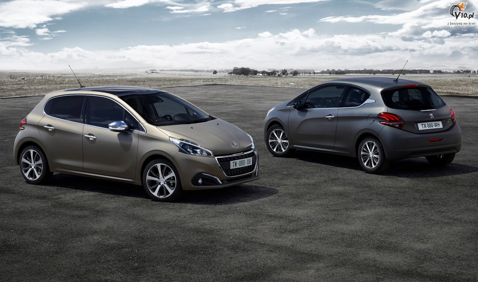 Peugeot 208 z nowymi lakierami