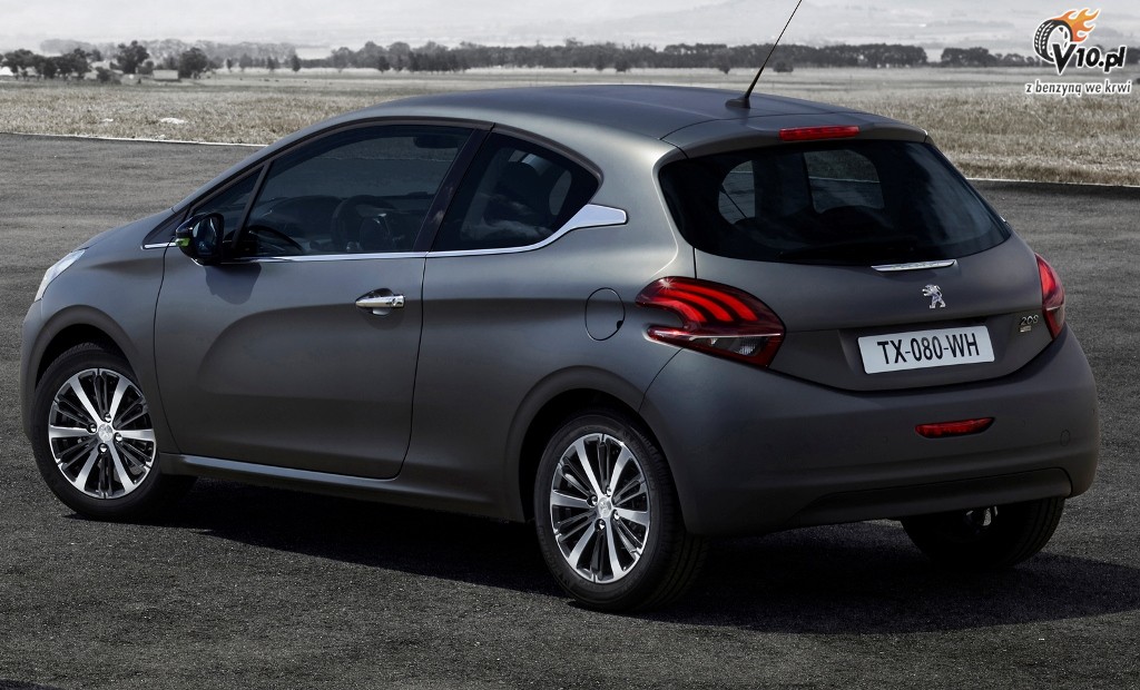 Peugeot 208 z nowymi lakierami