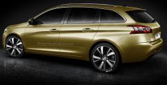 Peugeot 308 SW - wizualizacja