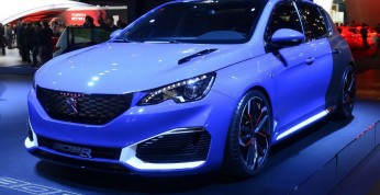 Peugeot 308 R HYbrid - potwór podbija Frankfurt