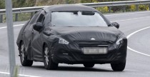Nowy Peugeot 508 2011 - zdjcie szpiegowskie