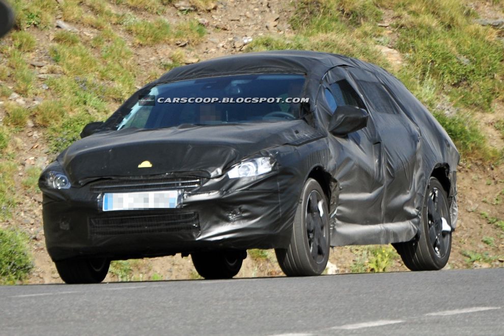 Peugeot 508 Outdoor - zdjcia szpiegowskie