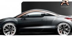 Peugeot RCZ-R - wizualizacja