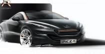 Peugeot RCZ-R - wizualizacja