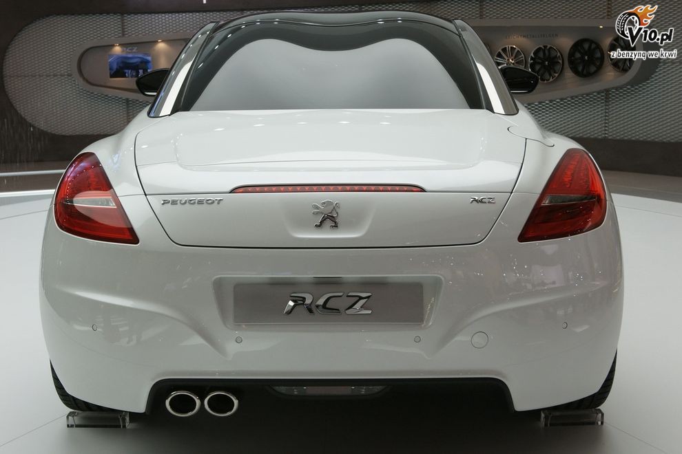 Nowy Peugeot RCZ Coupe - Frankfurt Motor Show 2009