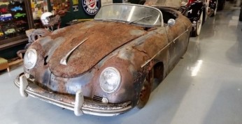 Porsche 356 w tragicznym stanie zostało sprzedane za 152 700...