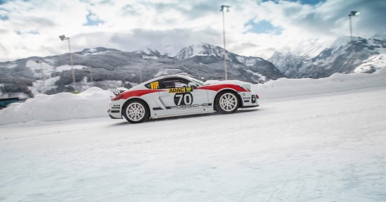 Porsche Cayman GT4 Rally Car