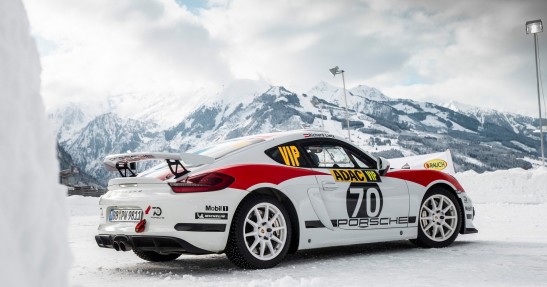 Porsche Cayman GT4 Rally Car