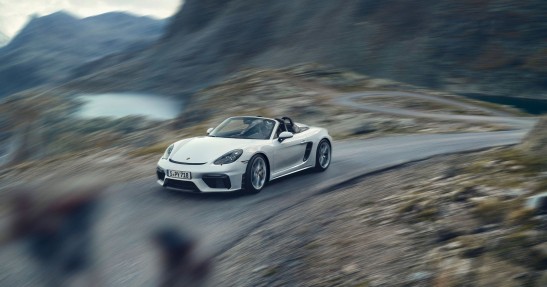 Porsche 718 Boxster Spyder oraz Cayman GT4