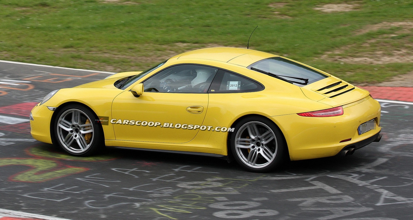 Porsche Carrera 4 S - zdjcia szpiegowskie