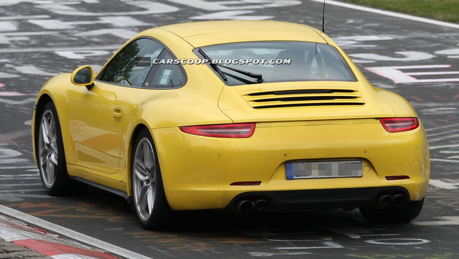 Porsche Carrera 4 S - zdjcia szpiegowskie