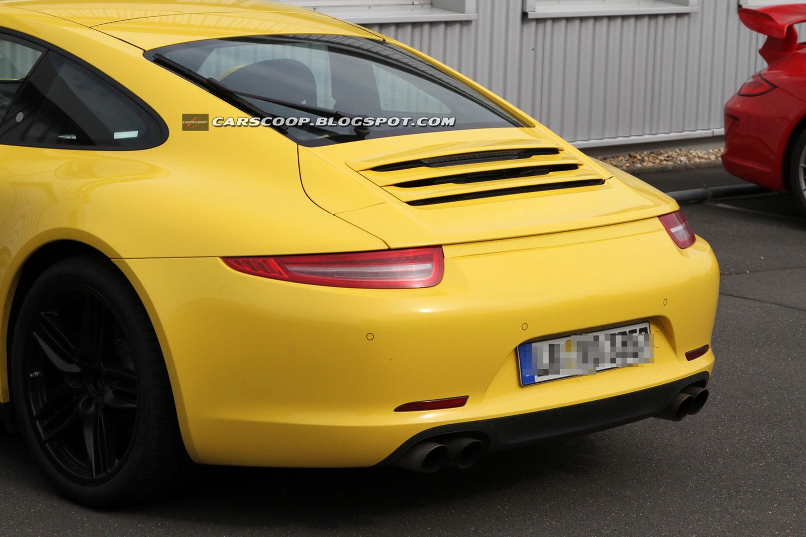 Porsche Carrera 4 S - zdjcia szpiegowskie