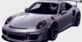 Porsche 911 GT3 RS - oficjalne zdjęcia patentowe
