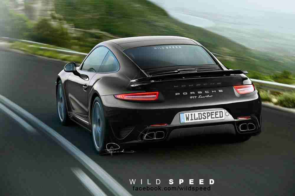 Nowe Porsche 911 Carrera Turbo - wizualizacja