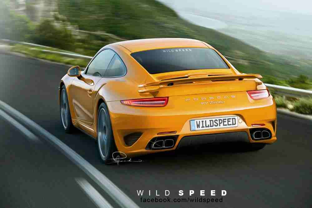 Nowe Porsche 911 Carrera Turbo - wizualizacja