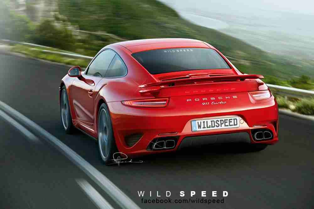 Nowe Porsche 911 Carrera Turbo - wizualizacja