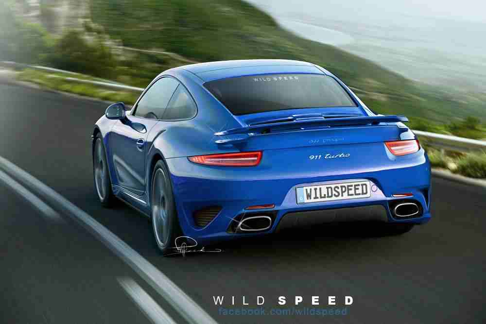 Nowe Porsche 911 Carrera Turbo - wizualizacja