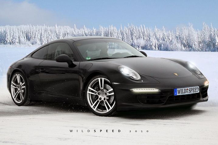Nowe Porsche 911 991 Coupe - wizualizacja