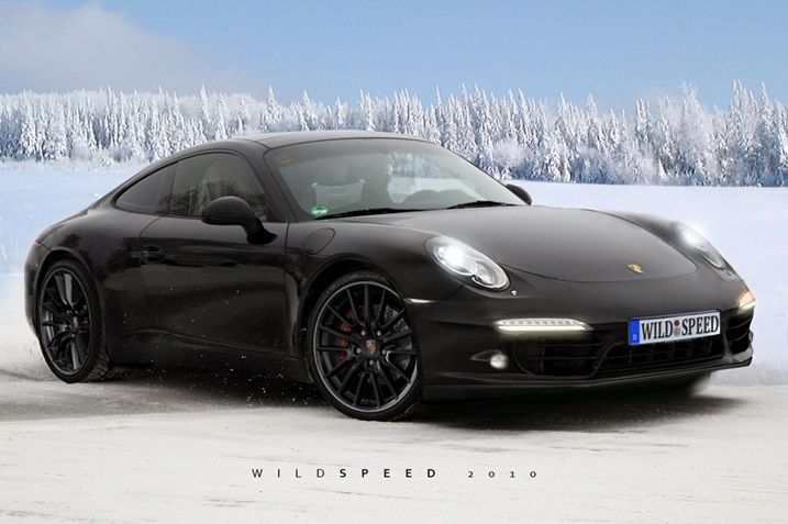 Nowe Porsche 911 991 - wizualizacja