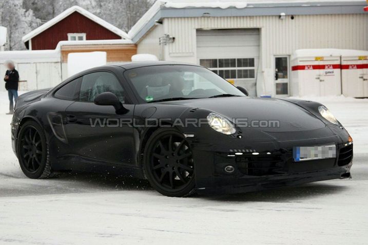 Nowe Porsche 911 991 Coupe - zdjcie szpiegowskie