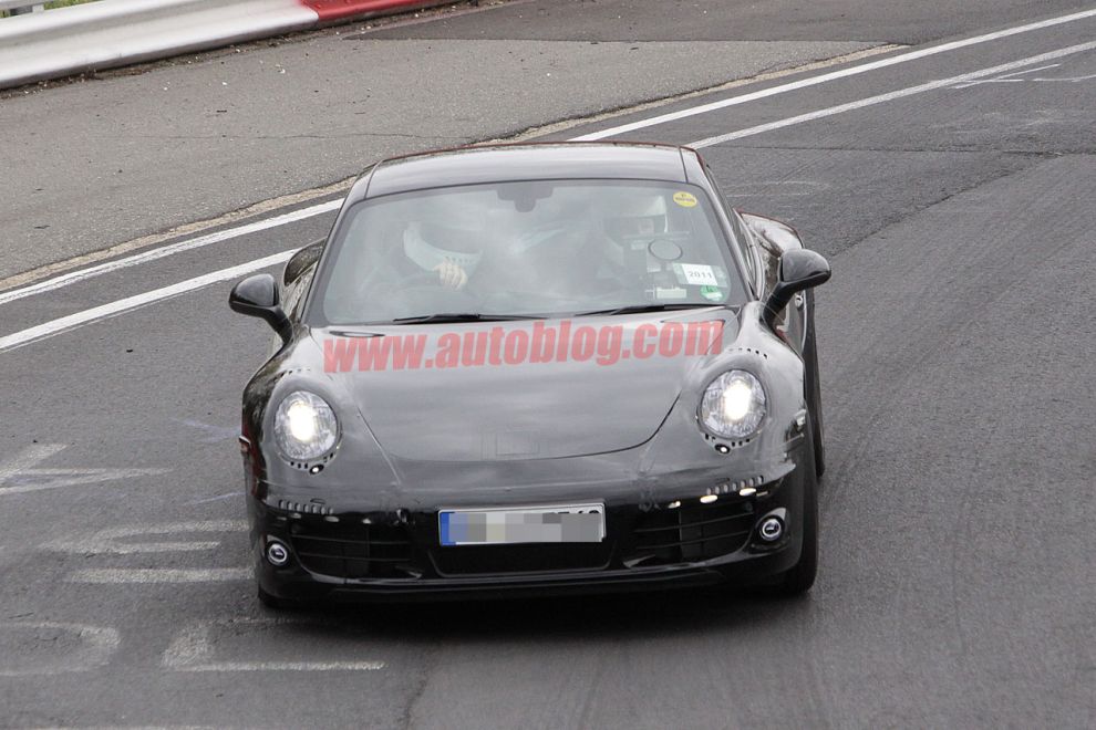 Porsche 911 2012 - zdjcia szpiegowskie