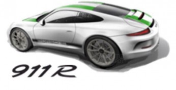 Porsche 911 R w tajemnicznej zapowiedzi
