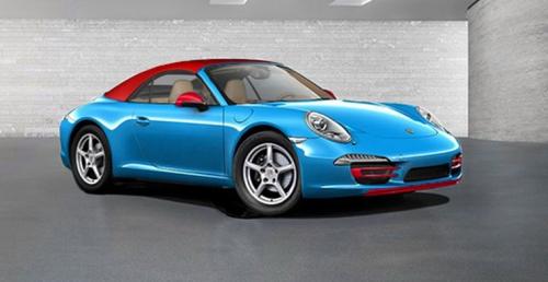 Porsche 911 Blu Edition