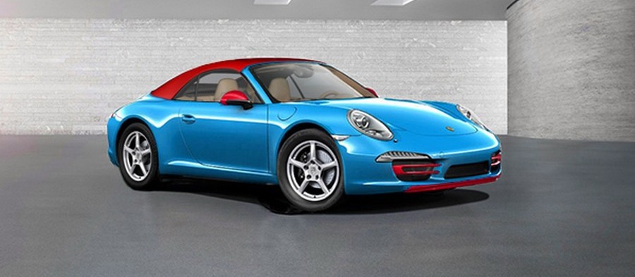 Porsche 911 Blu Edition