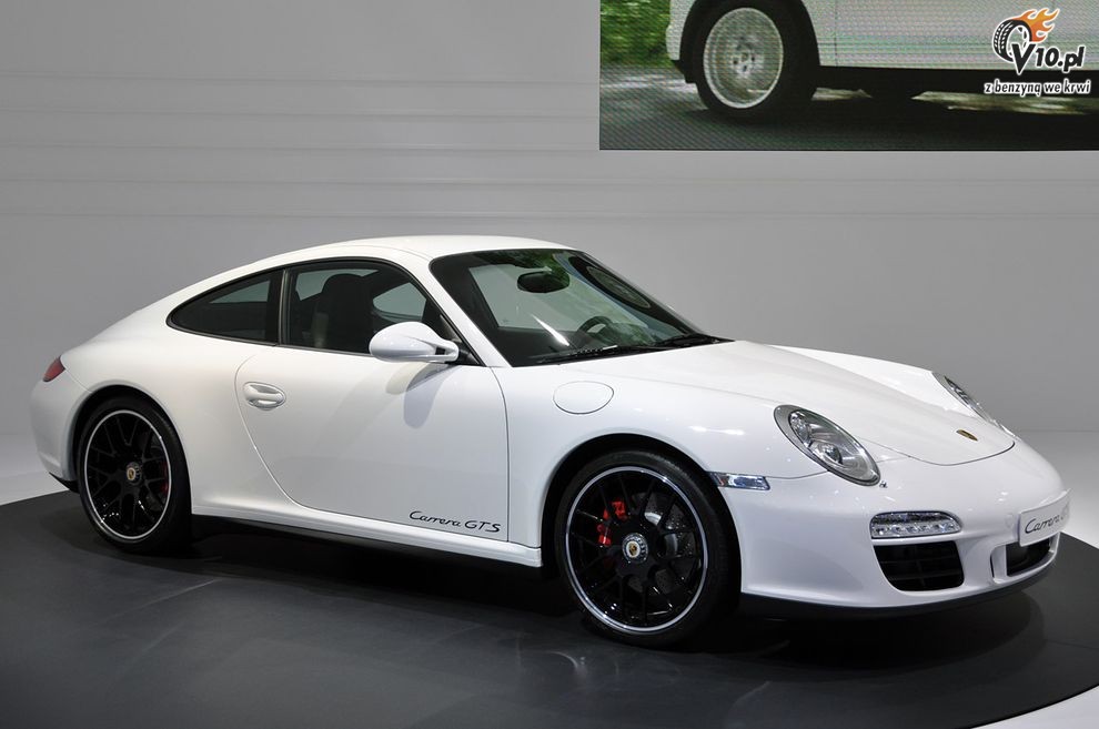 Nowe Porsche 911 Carrera GTS - Paris Motor Show 2010