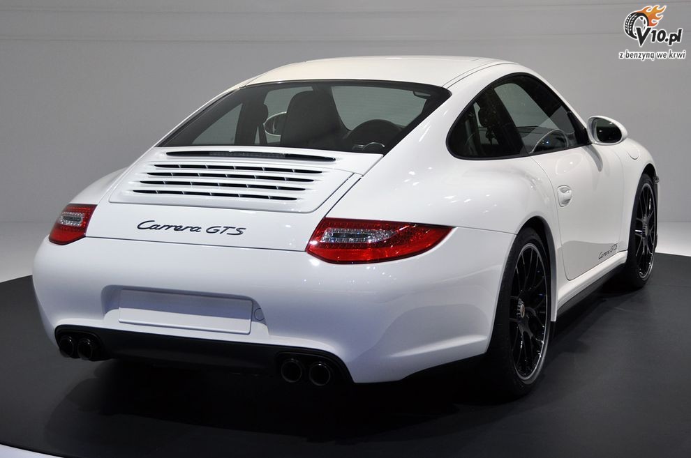 Nowe Porsche 911 Carrera GTS - Paris Motor Show 2010