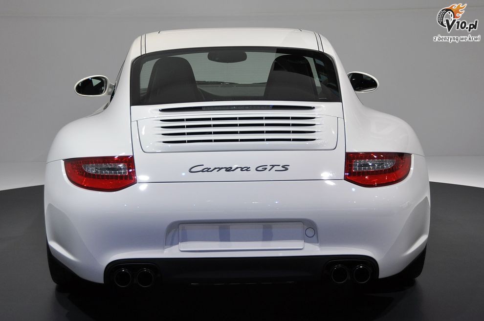 Nowe Porsche 911 Carrera GTS - Paris Motor Show 2010