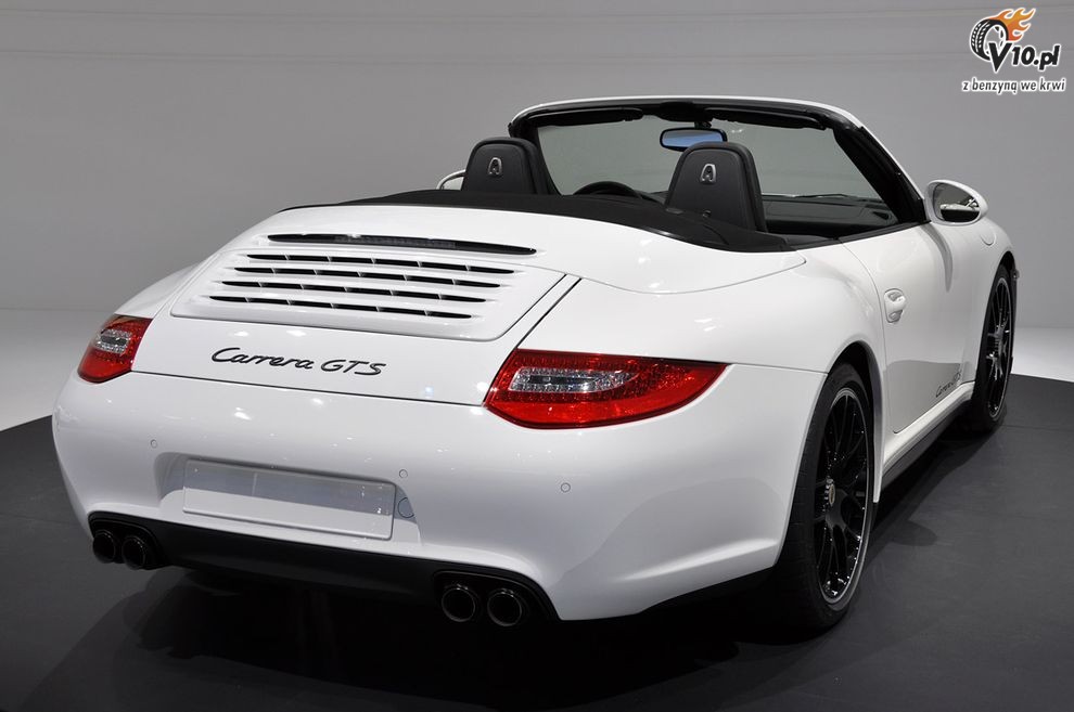 Nowe Porsche 911 Carrera GTS - Paris Motor Show 2010