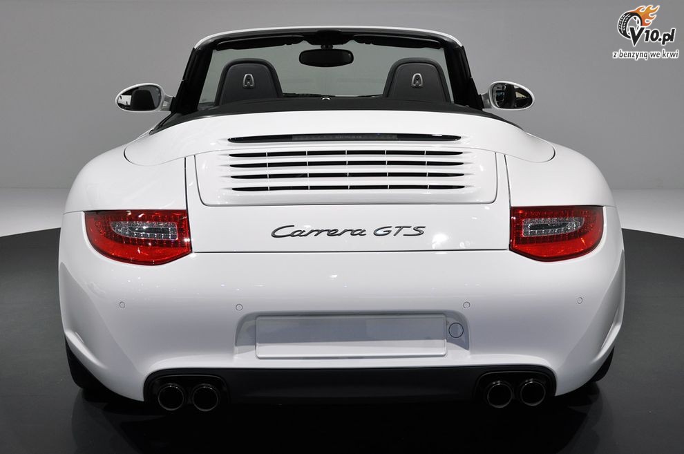 Nowe Porsche 911 Carrera GTS - Paris Motor Show 2010