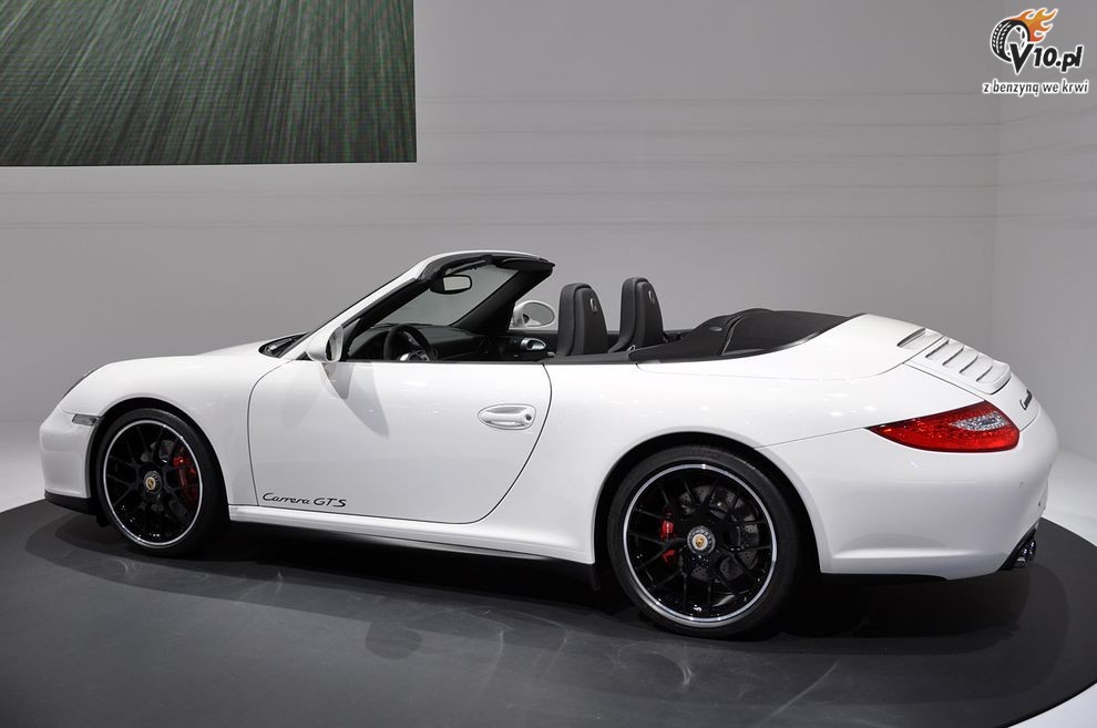 Nowe Porsche 911 Carrera GTS - Paris Motor Show 2010