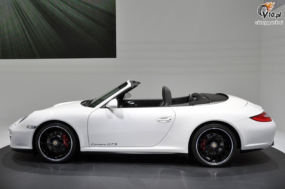 Nowe Porsche 911 Carrera GTS - Paris Motor Show 2010